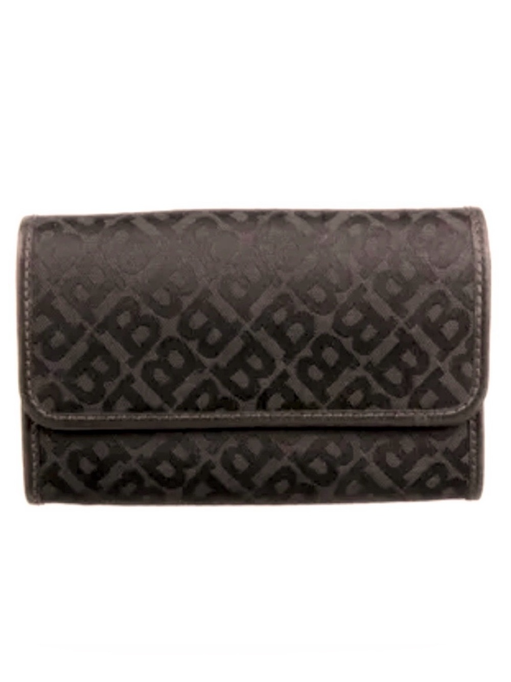 Bally Canvas Printed Vintage Wallet